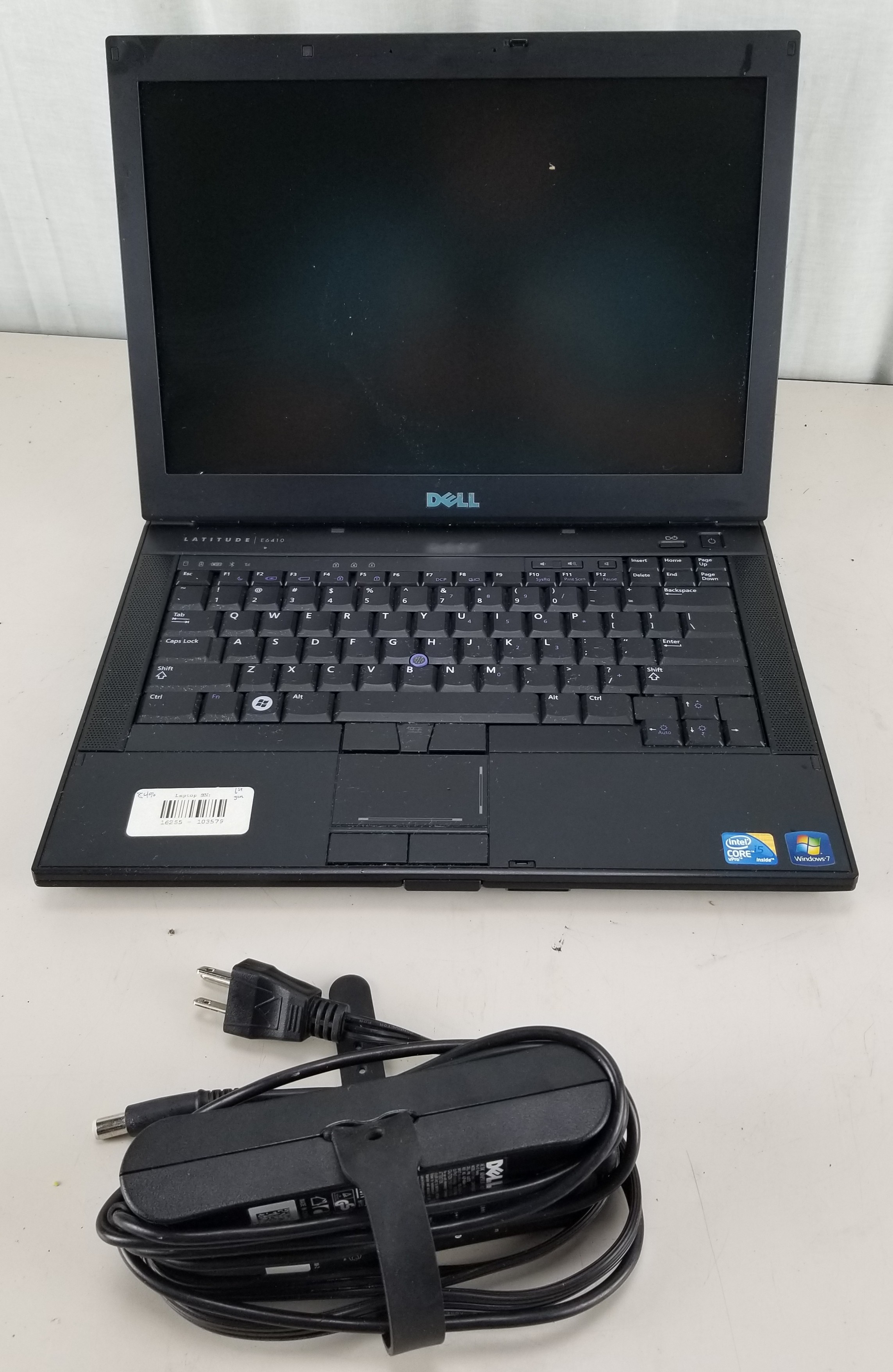 Dell Latitude E6410 Intel Core i5-M560 @ 2.67GHz 4GB 500GB HDD Intel GMA WIN 10 PRO BAD BATTERY