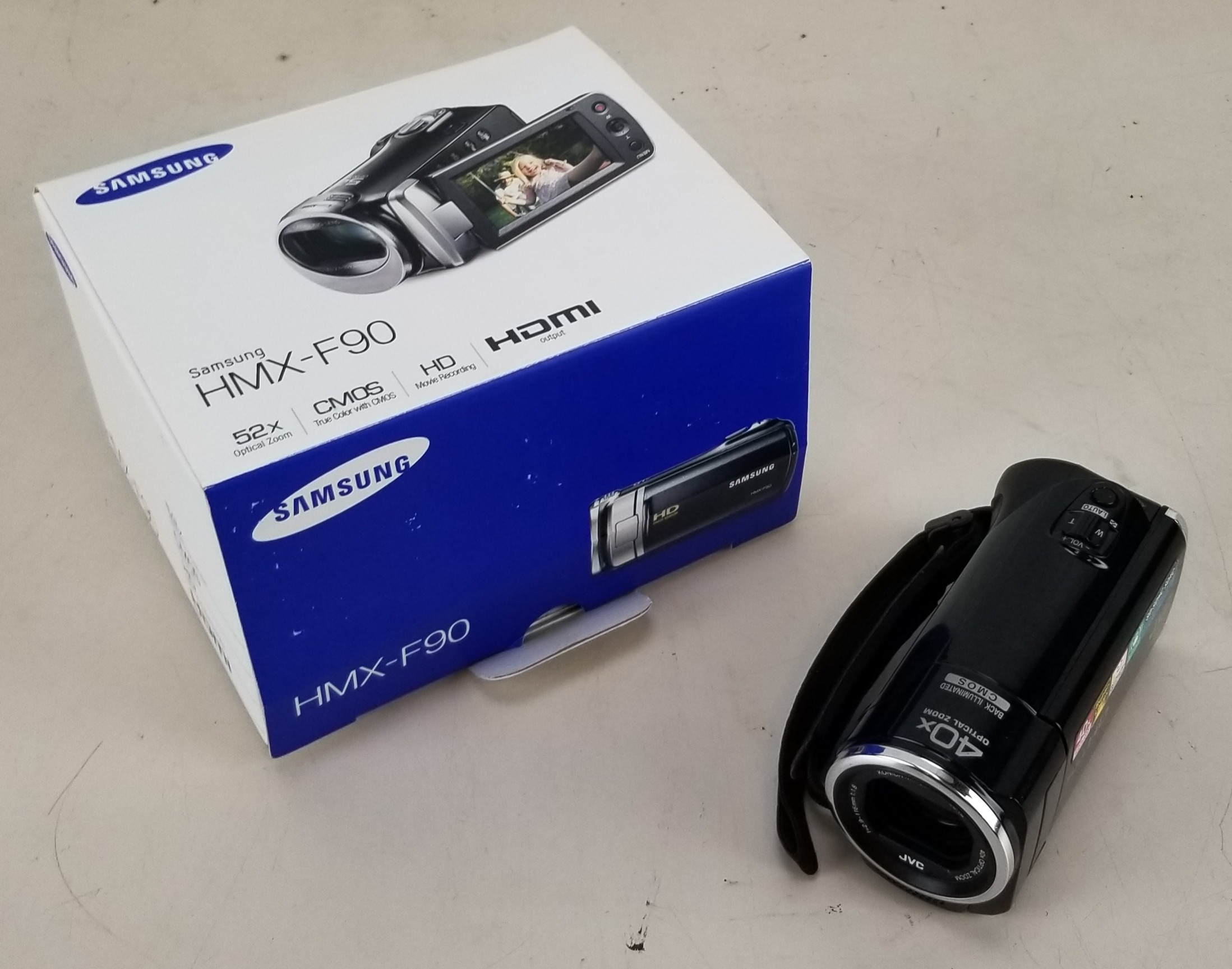 JVC Everio GZ-HM40BU Camcorder 40x Optical Zoom UNTESTED