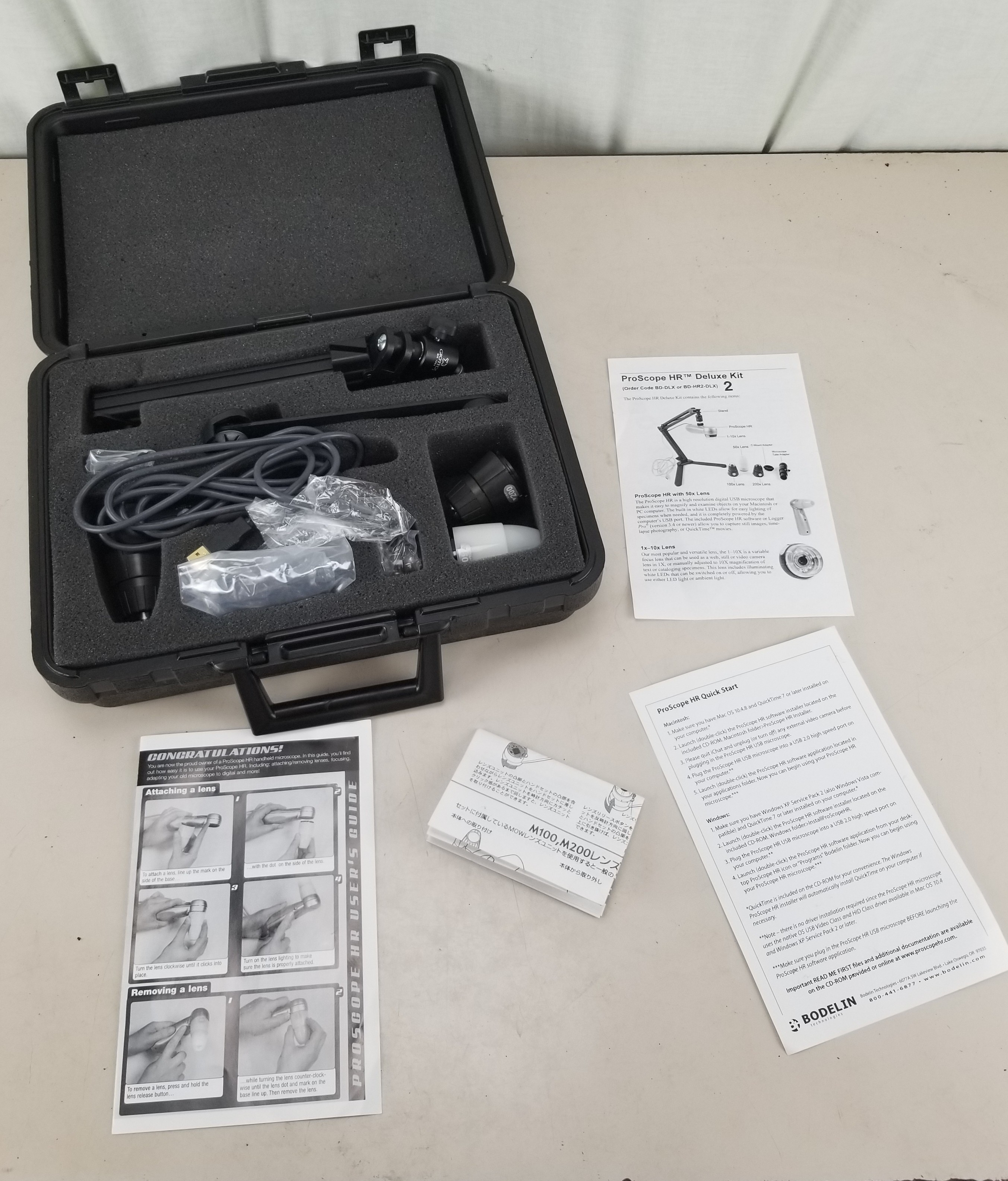 Bodelin Vernier Deluxe ProScope Kit 2