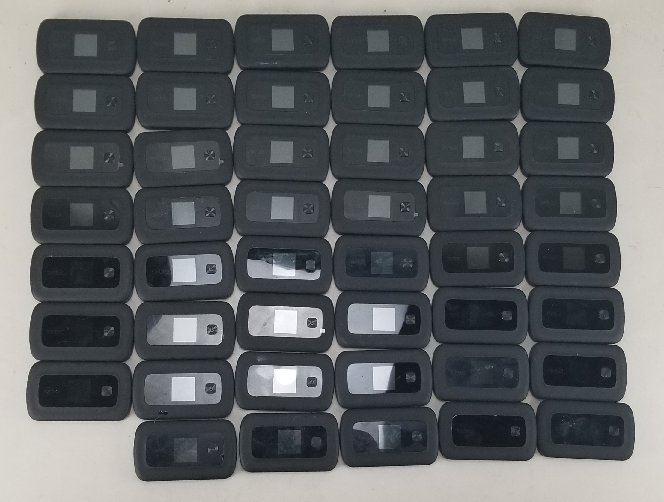 Lot of 47 Orbic Verizon Speed Mobile WiFi Hotspot RC400L - USED