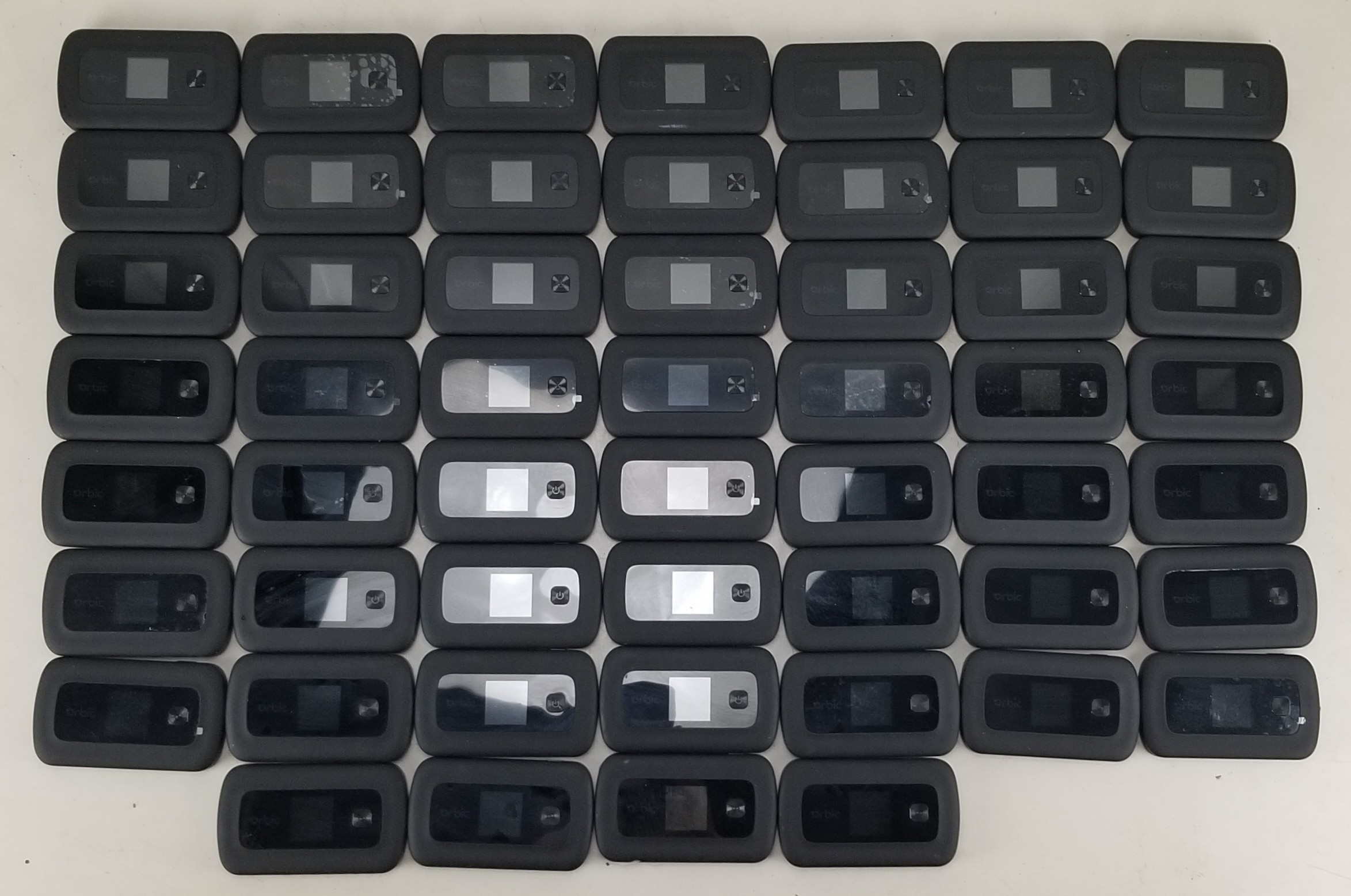 Lot of 53 Orbic Verizon Speed Mobile WiFi Hotspot RC400L - USED