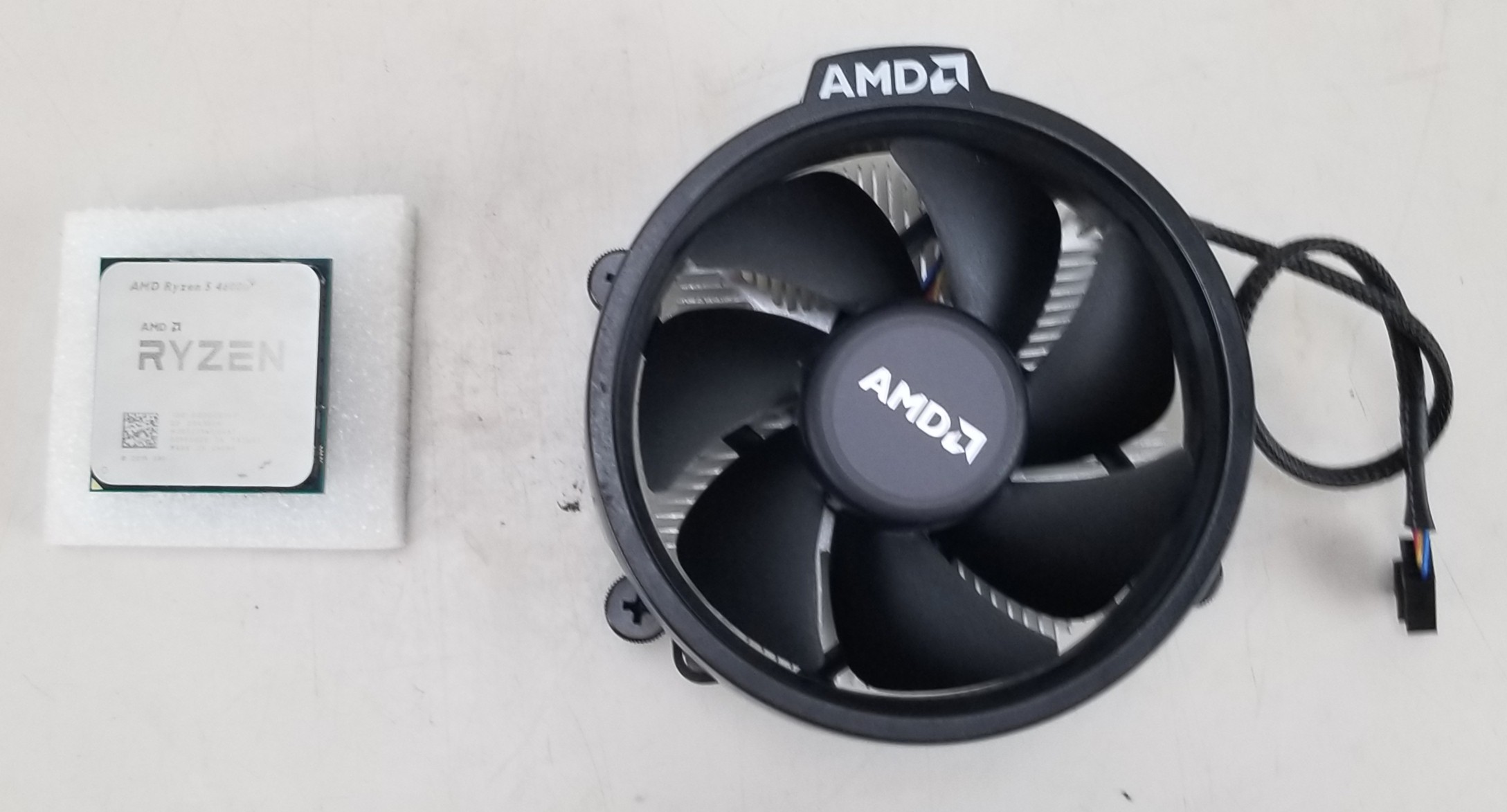 AMD Ryzen 5 4600G 6-Core 12 Thread CPU + Stock Cooler