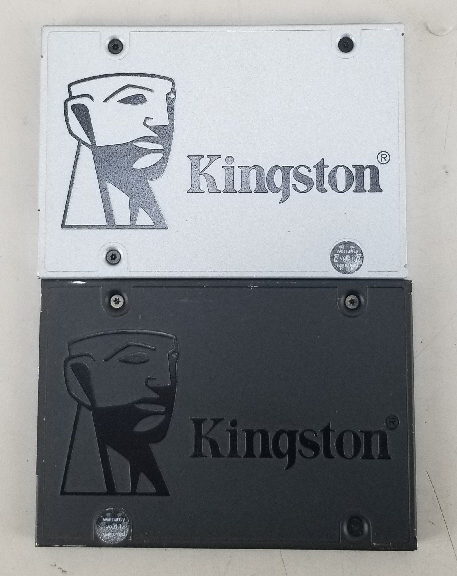 Lot of 2 Kingston SA400S37/240G (92%) + SUV400S37/240G (90%) 240GB SSD's