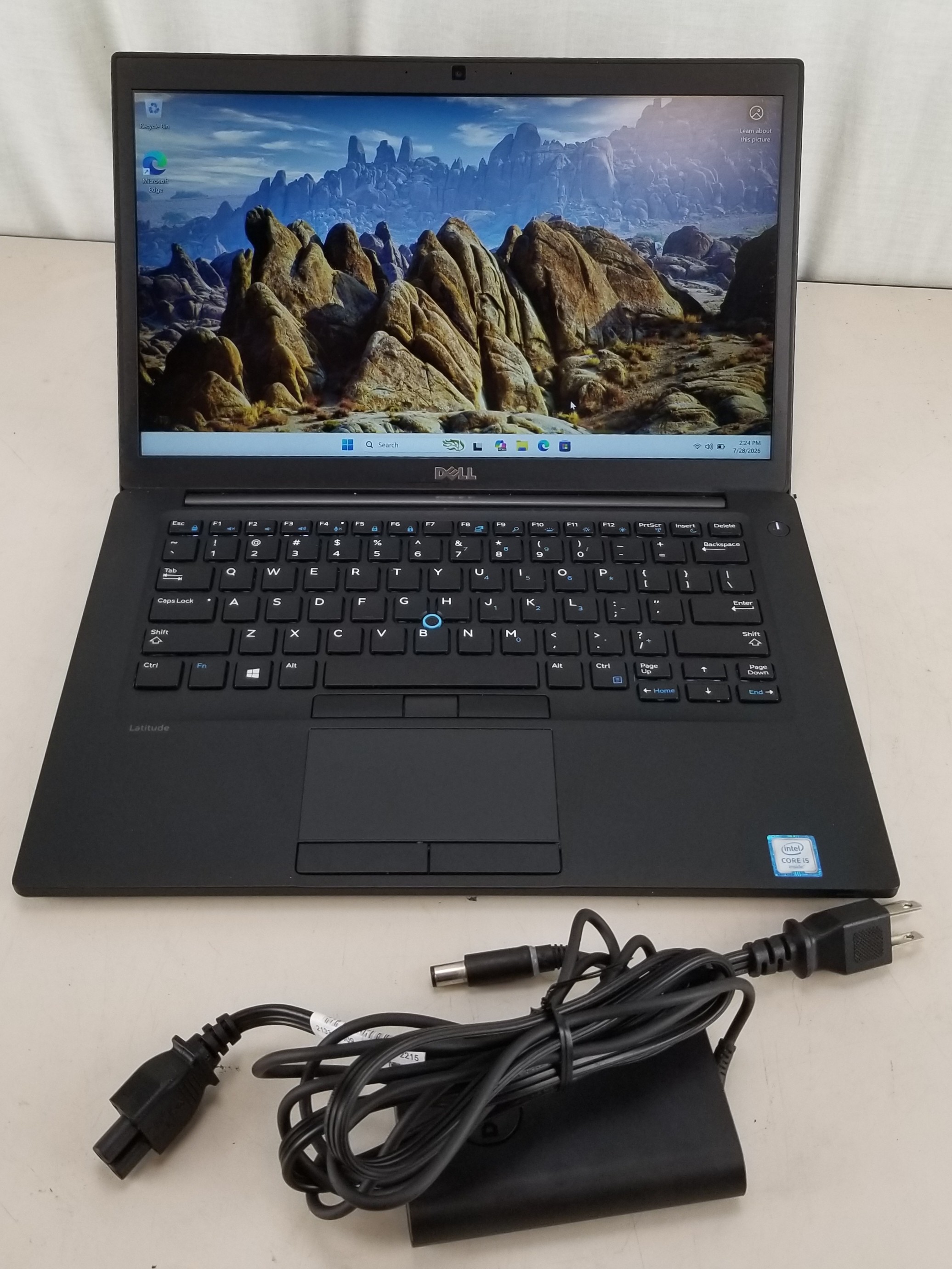 Dell Latitude 7480 Core i5-6300U 14'' 2.4GHz 8GB 256GB SSD Windows 11 Pro