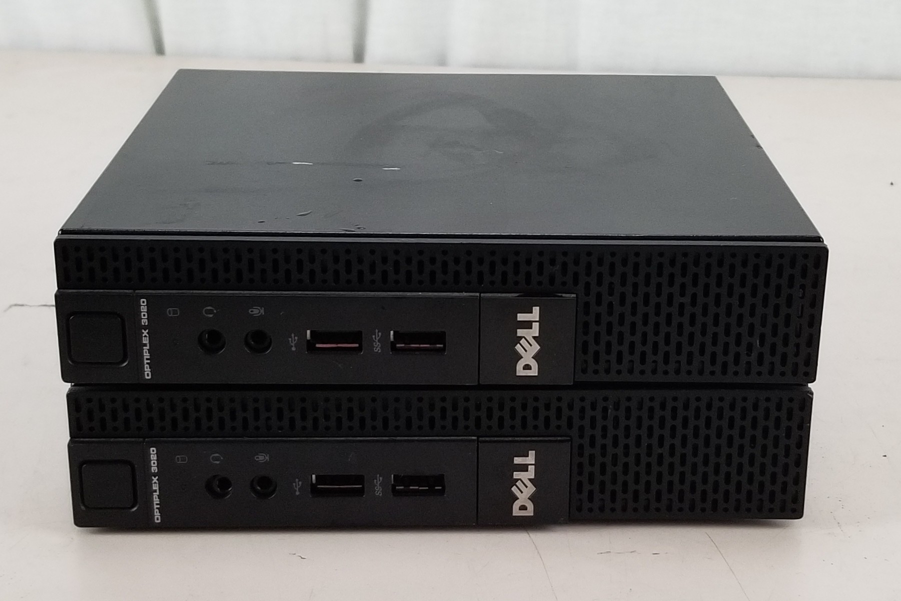 Lot of 2 Dell OptiPlex 3020 Micro i7-4765T @ 2.00GHz 8GB 256GB SSD WIN 11 PRO