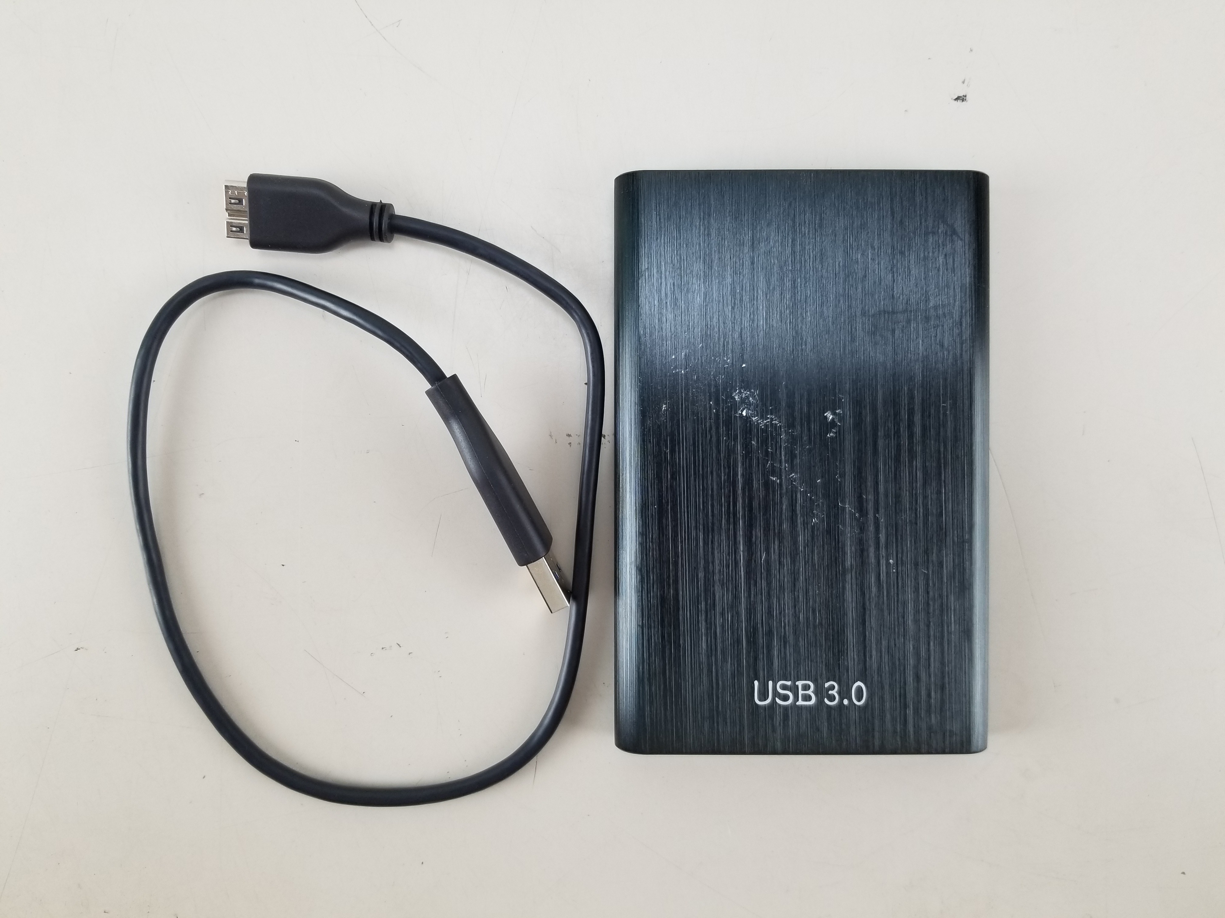 USED JMicron 2TB External USB 3.0 Hard Drive