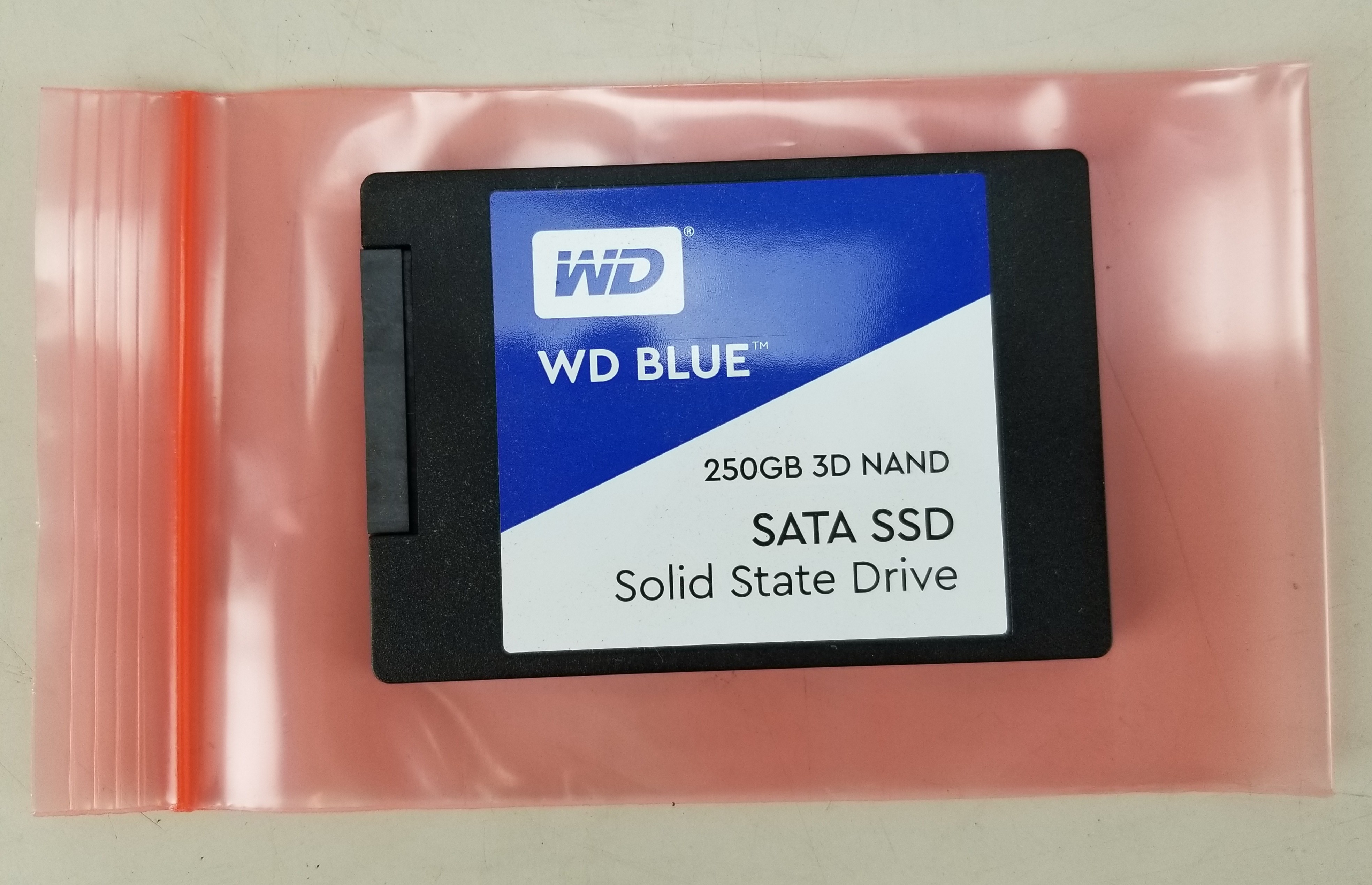 Western Digital WD Blue 250GB SSD WDS250G2B0A Tested 98% Life 
