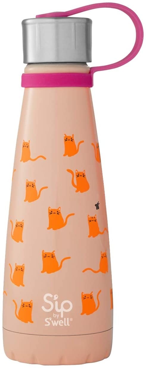 SIP by Swell 10 oz Insulated Stainless Steel Bottle Cool Cats Hot or Cold