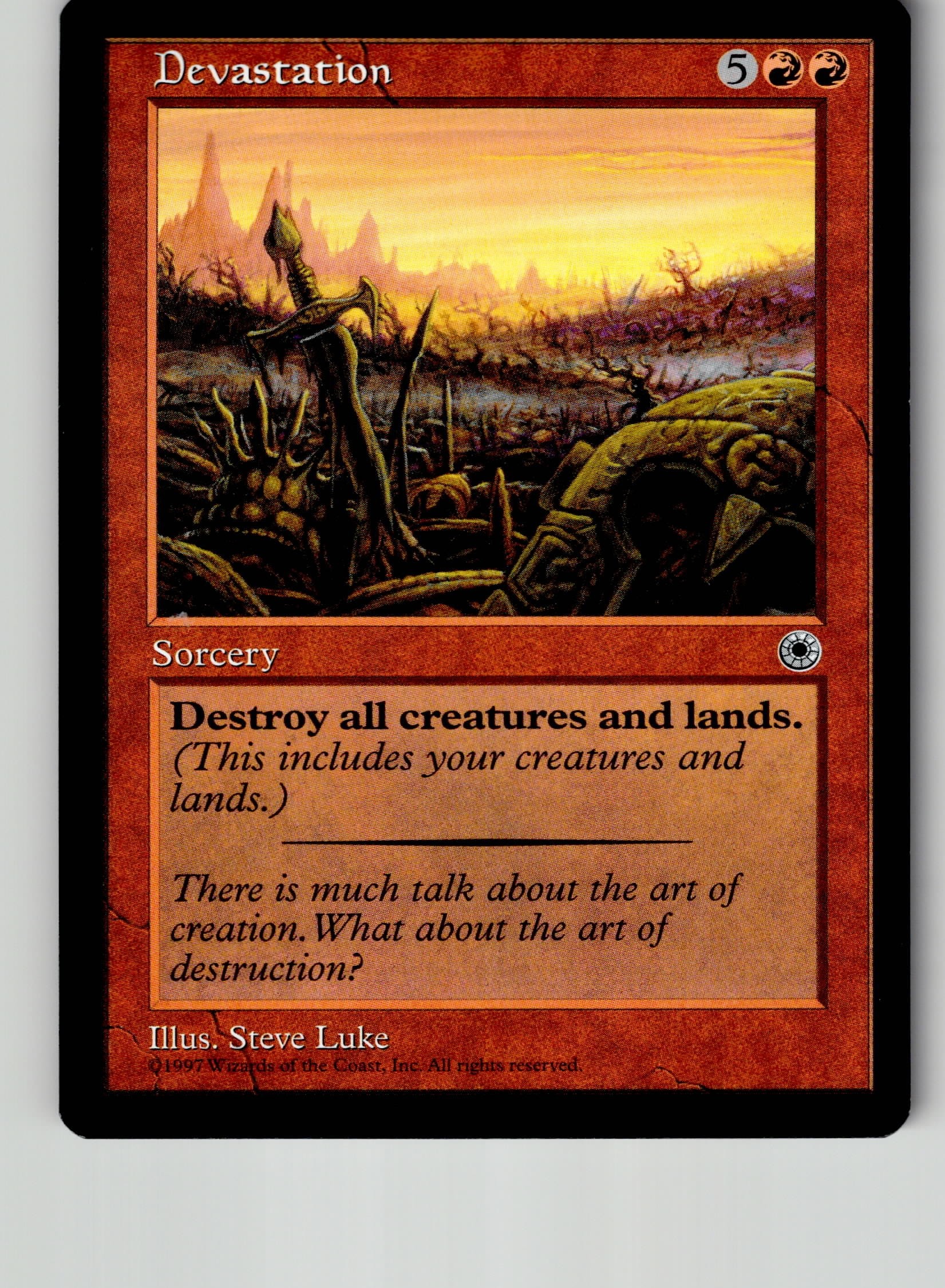 Devastation MTG Portal Never Played