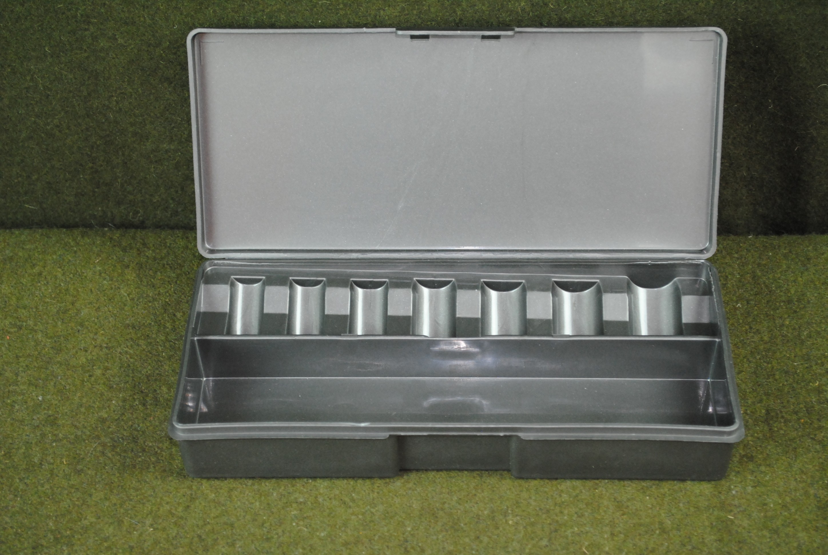 Unbranded Dark Gray Socket Storage Case 10.25" X 4.5" X 1.75"