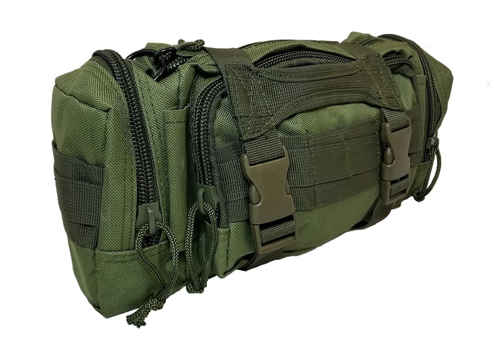 Elite First Aid Rapid Response Bag STOCKED Tactical Trauma Kit Medic Bag ODG