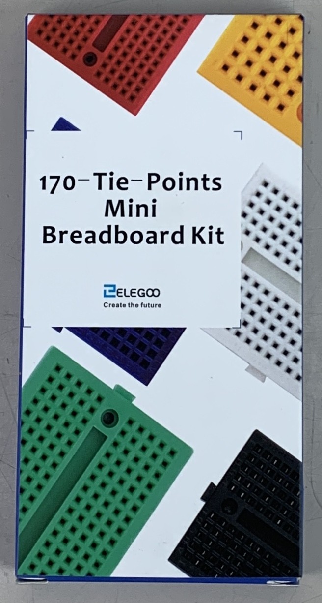Elegoo 6pc 170-Tie-Points Mini Breadboard Kit