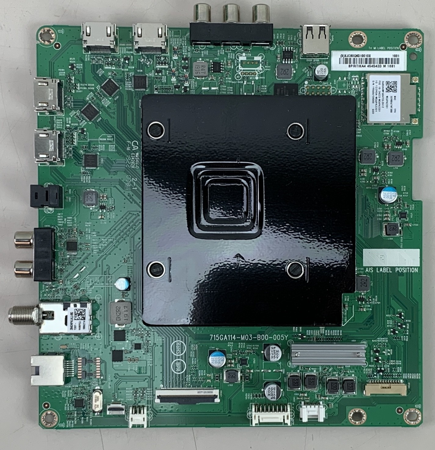 Vizio 715GA114-M03-B00-005Y Main Board for M657-G0 TV