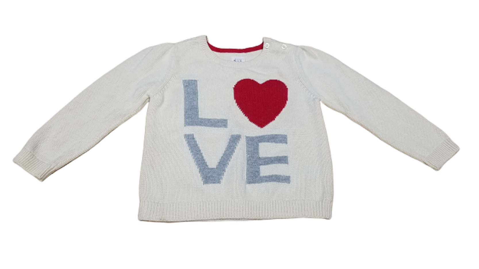 GAP Baby Infant LOVE HEART Sweater  6-12, 12-18, 18-24 Month