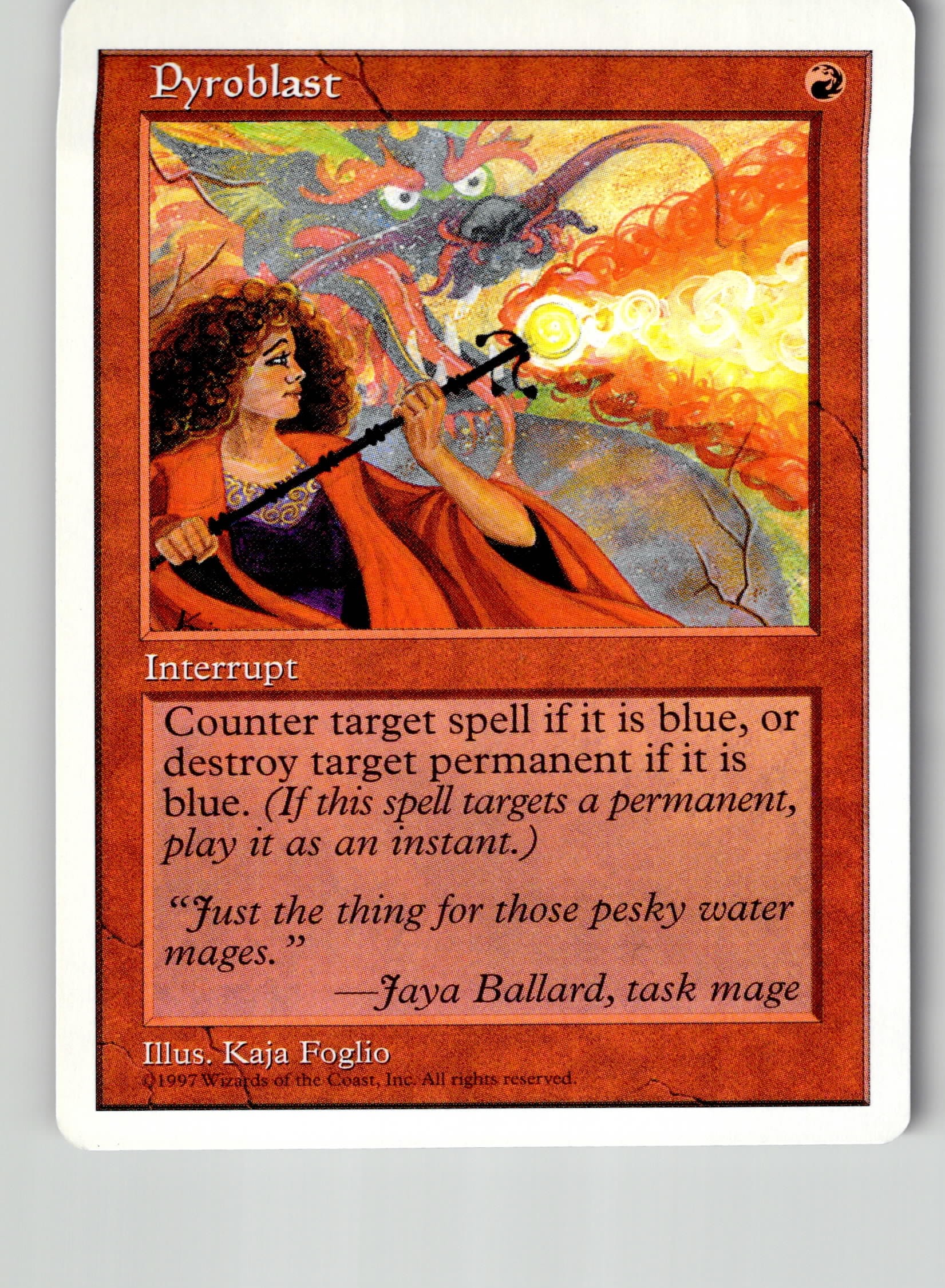 4X MTG Pyorblast 5th NP