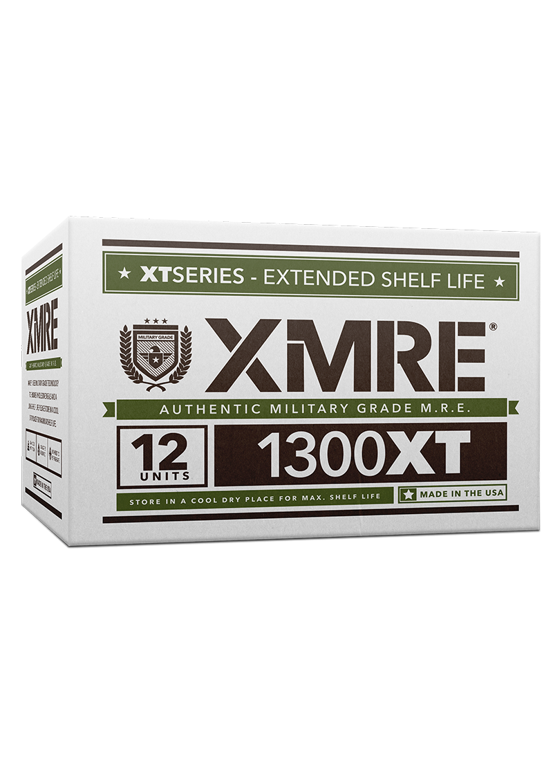XMRE 1300XT Meals Ready to Eat With FRH Case - 12