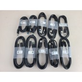 10 Dell 6 Ft USB 3.0 5Gbps Type A Male to B Male Black Cable Cord