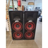 2x Peavey PV215 Enclosures & GMI Pro 15'' Replacement speakers