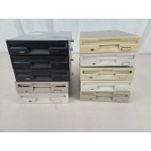 Lot of 10 1.44 Floppy Drives AS IS