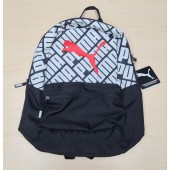 Puma Black/White 18" Comfort Padded Backpack Laptop Sleeve