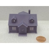 N Scale "The Jane"  Model House 1:160 Single Story 