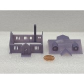 N Scale "The Jane"  Model House Kit 1:160 Single Story 