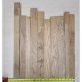 Hardwood Red Oak Cut Offs Long Craft Wood L 22.75"-17.5" W1.25"-2.25" T1.125" Lot of 10