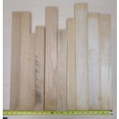Hardwood Maple & Red Oak Cut Offs Long Craft Wood L18"-21.5" Lot of 10