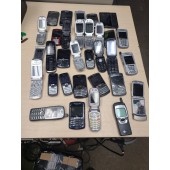 5.7 Lbs Flip Slide & Stick Cellphones For Scrap Gold Recovery or Parts