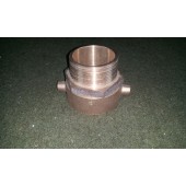 2-1/4" Pipe to Hose Straight Adapter