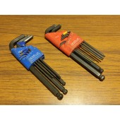 2 Eklind Ball Hex Wrench 1 X Metric & 1 X SAE  SetsIncomplete 