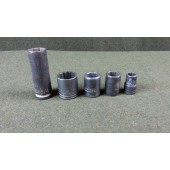 Proto 1/2" Drive Impact  Sockets Lot Of 5