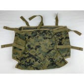 2 USMC DIGITAL MARPAT GEN I ILBE MAIN PACK RADIO POUCH Tan