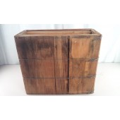 Wire Bound Wood Box 20.5" x 17.5" x 8"  Craft Projects