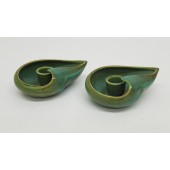 Vintage West Coast Pottery #704 Candle Holders Set of 2