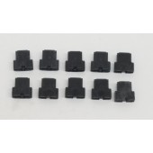 Alps SKCM Black Switch Slider OEM Replacement Lot of 10