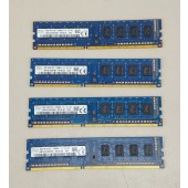 SK HYNIX 16GB (4x4GB) 2Rx8 PC3-12800U-11-11-B1 HMT351U6CFR8C-PB