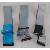 Lot of 3 Dell OptiPlex IDE HDD Cables & Floppy Cable