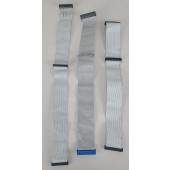 Lot of 3 Dell OptiPlex IDE HDD Cables & Floppy Cable