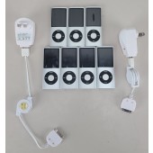 FOR PARTS Lot of 7 Apple iPods 4th Gen 8GB BAD BATTERIES