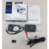 Sony DSC-W350 Cyber-Shot 14.1 MP 4x OP Camera Black w/ Accessories