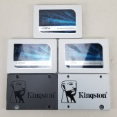 Lot of 5 Kingston 240GB and Crucial 250GB 2.5" SSD's 75%-89% Life