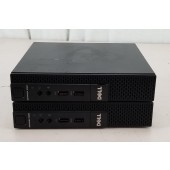Lot of 2 Dell OptiPlex 3020 Micro i7-4765T @ 2.00GHz 8GB 256GB SSD WIN 11 PRO