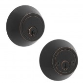 Double Cylinder Deadbolt Lock Entry Door Keyed Both Sides Oil Rubbed Bronze
