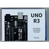 Lot of 2 Elegoo Arduino Uno R3 Boards w/ USB Cables