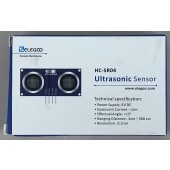 Elegoo HC-SR04 Ultrasonic Sensor - 5pc w/ 20 Dupont Wires 