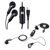 HTC HS-S200 MINI USB HANDSFREE HEADSET STEREO HEADPHONES & VOLUME CONTROL Lot of 7