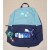 Puma Activation Aqua/Navy 18" Comfort Padded Backpack Laptop Sleeve