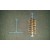 2" Brass Tube Brush With T Handle 12" Overall 