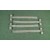 New MOLLE PALS Straps 1" Webbing 12" Long With Snaps Lot of 4
